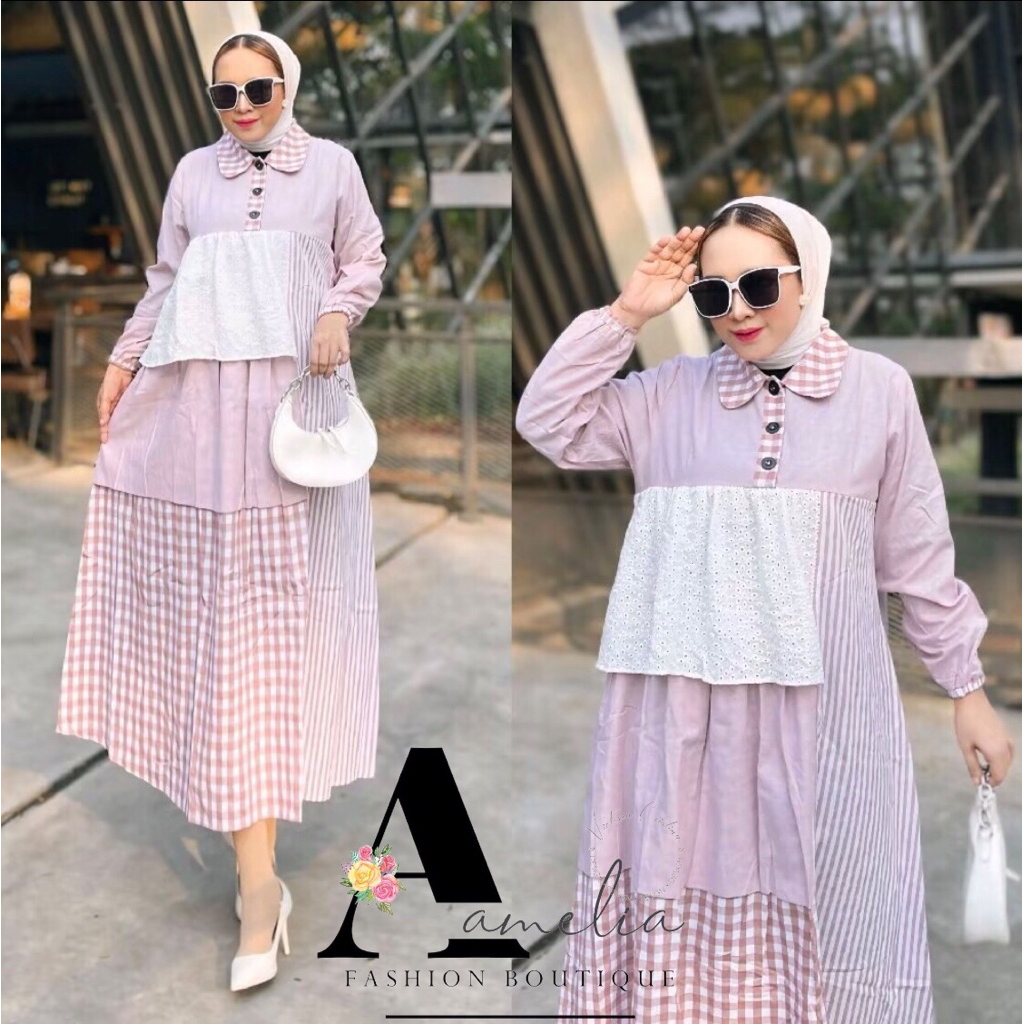PROMO BISA COD/MIDI KATUN KATBOL  PREMIUM BY OZ/MIDI OZ/MIDI KATUNG BOLONG
