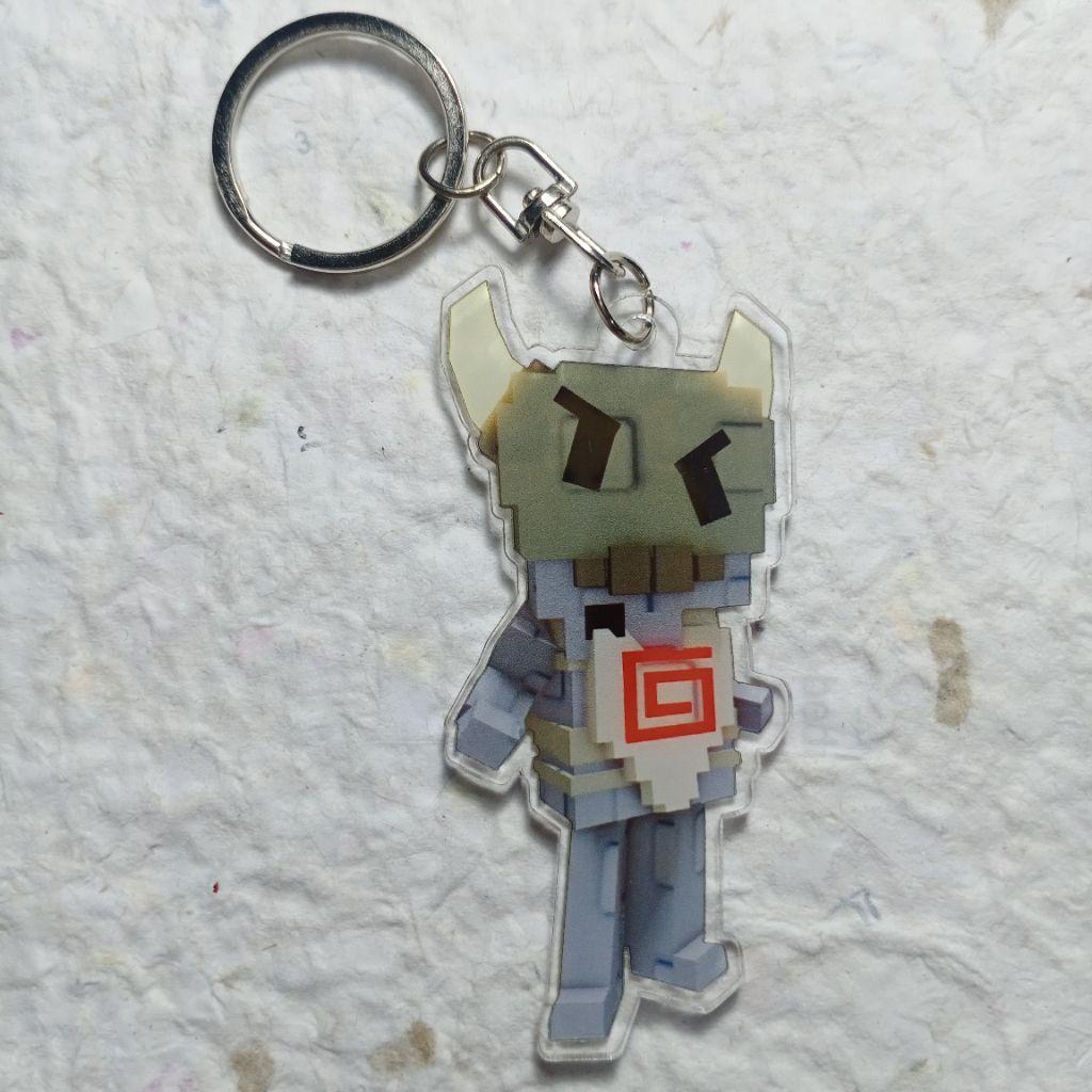 ganci CORRUPTED KODAMA Grow A Garden Keychain gantungan kunci Kodama