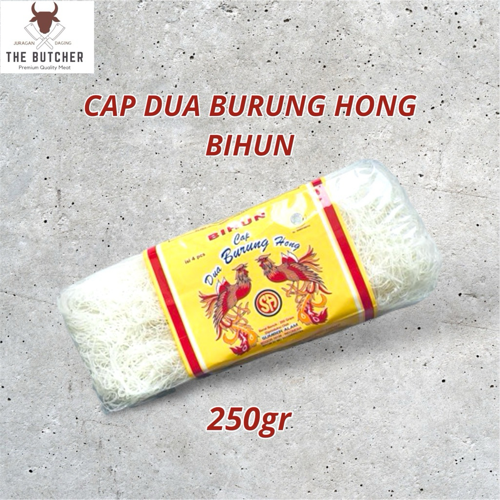 

Bihun Cap Dua Burung Hong 450gr / Mie Suun / Mi Soun