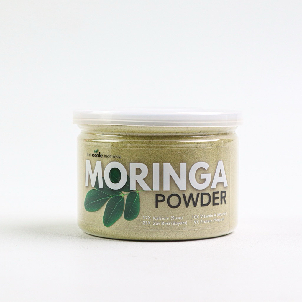 

Ocale - Daun Kelor Bubuk Murni - Moringa Leaf Powder 150g