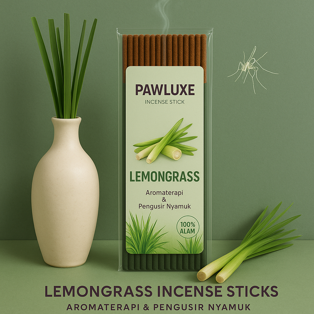 Dupa Sereh Pengusir Nyamuk / Dupa Premium Aroma Serai / Dupa Pengharum Ruangan / Dupa Aroma Terapi