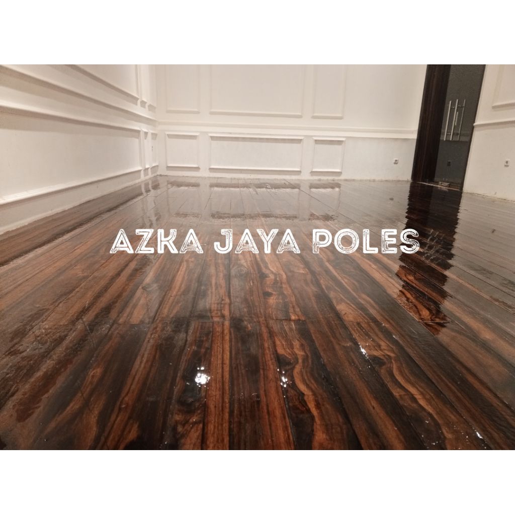 coting clear lantai parkit lantai kayu dll
