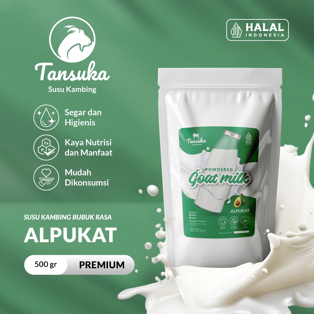 

Tansuka Susu Kambing Etawa Premium 500g Rasa Alpukat