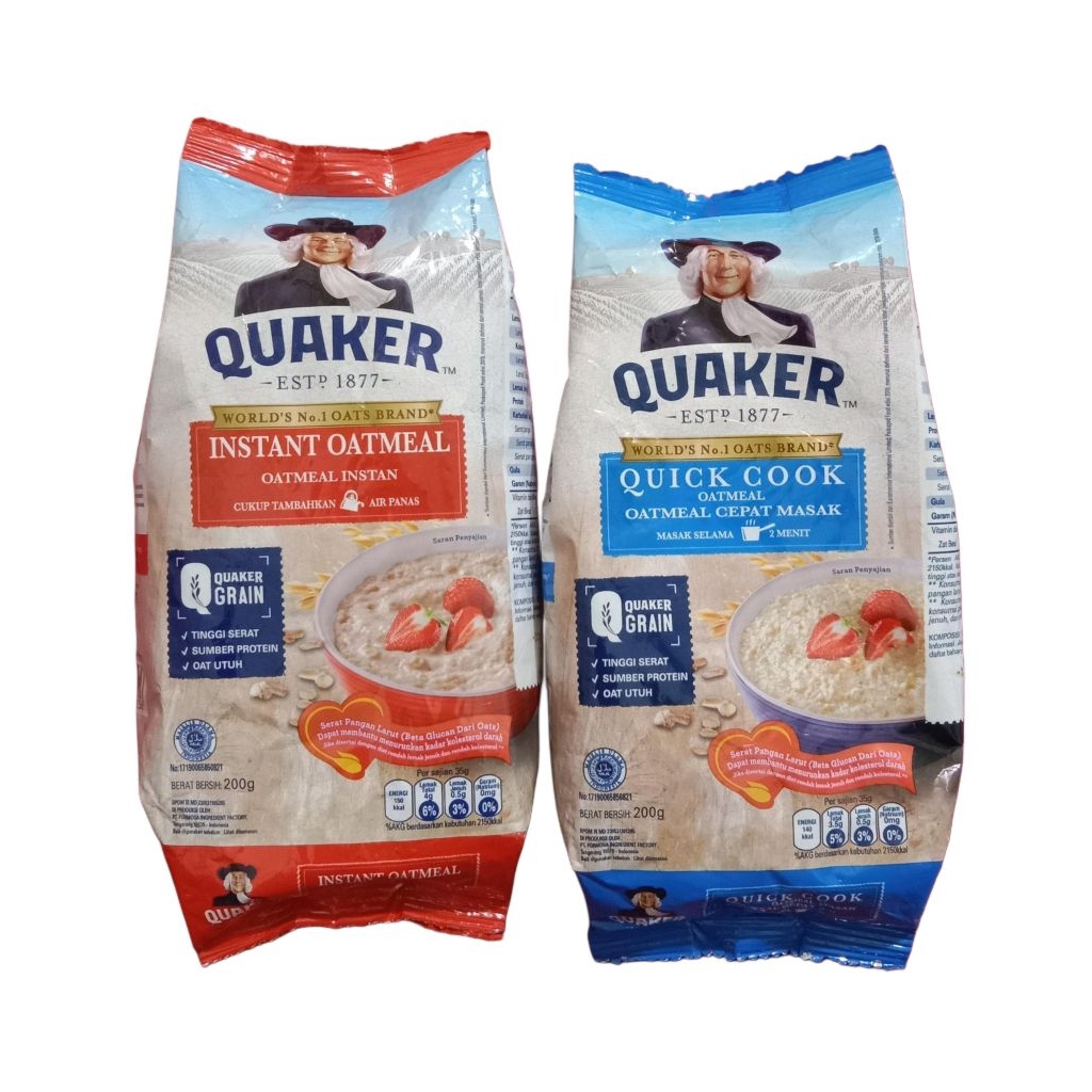 

Quaker Oatmel 200gram
