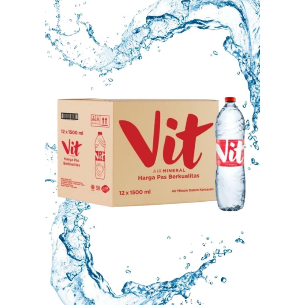 

Vit Air Botol 1500 ml ( 1 dos isi 12 botol )