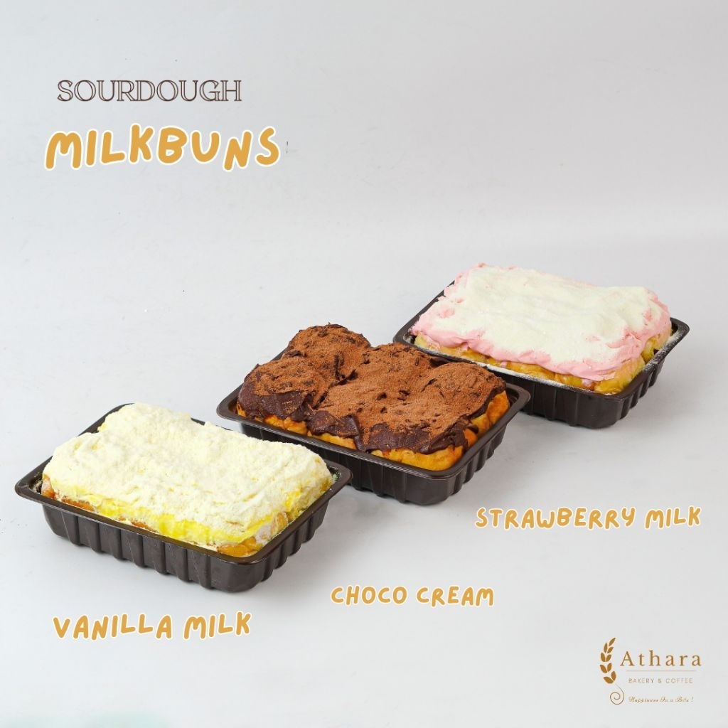 

Pre Order Roti Milkbun Sourdough/ Roti Sobek Milkbun / Roti Susu