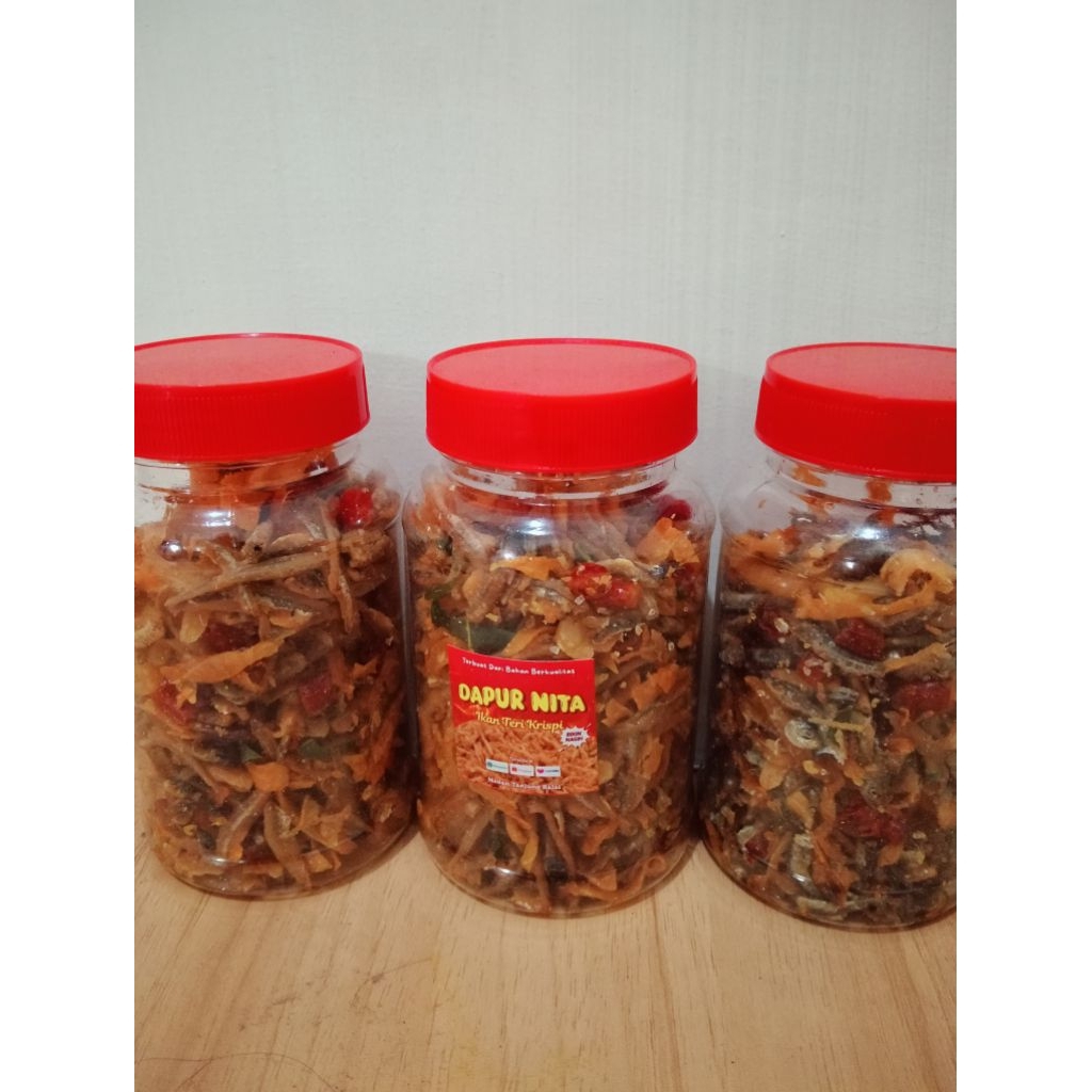 

Teri belah krispi Medan 375gram(Tanjung balai Medan)