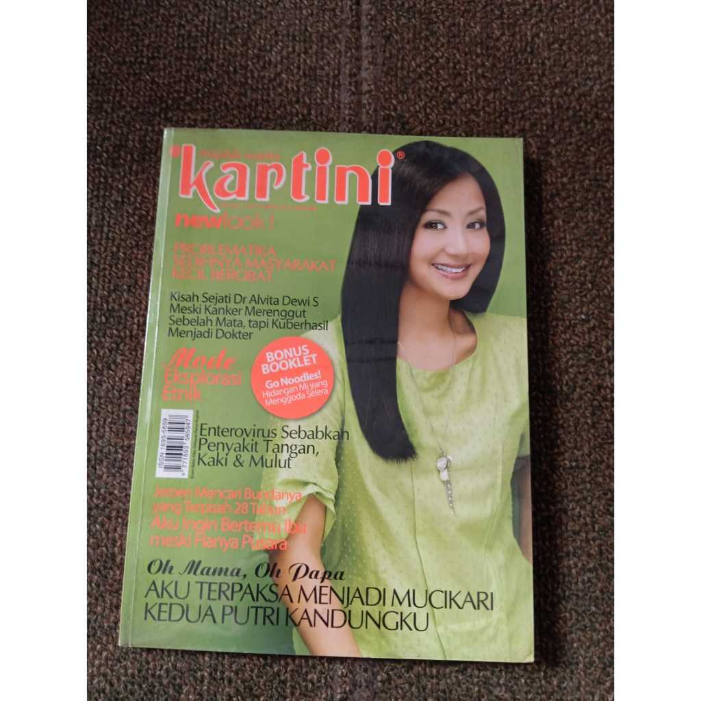 Majalah Kartini edisi 2012 Cover Amara Lingua
