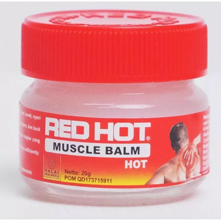 Balsem Otot Red Hot Muscular Balm 20gr / 40gr / Balsem Hot in Cream