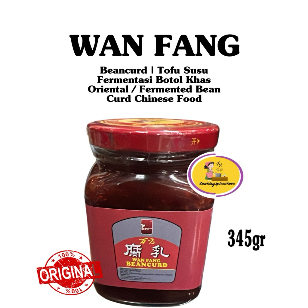 

Wan Fang Beancurd Tofu Fermentasi 345gr | Tahu Botol Oriental Khas Chinese Food
