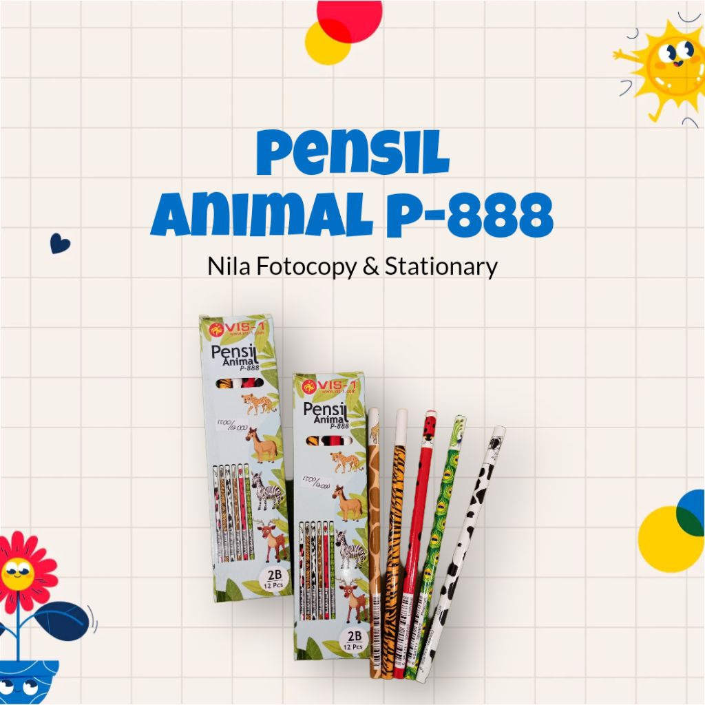 

PENSIL ANIMAL VIS-1 (P-888)