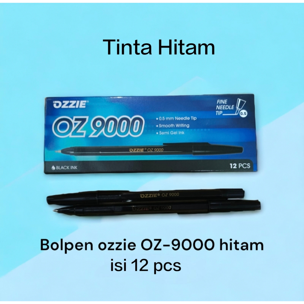 

Pulpen / Ballpen Orlee OZ-9000 Tinta Hitam ( per lusin )