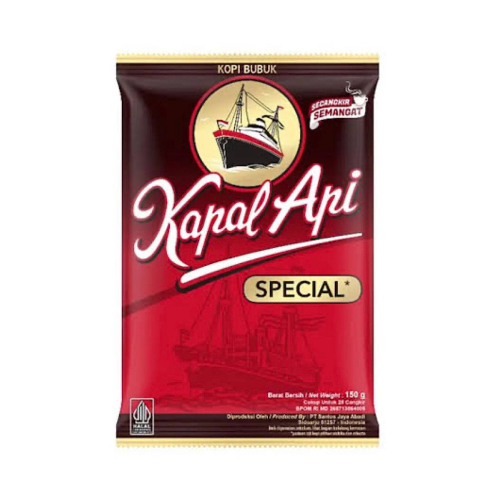 

Kapal Api Kopi Bubuk Special 150gr