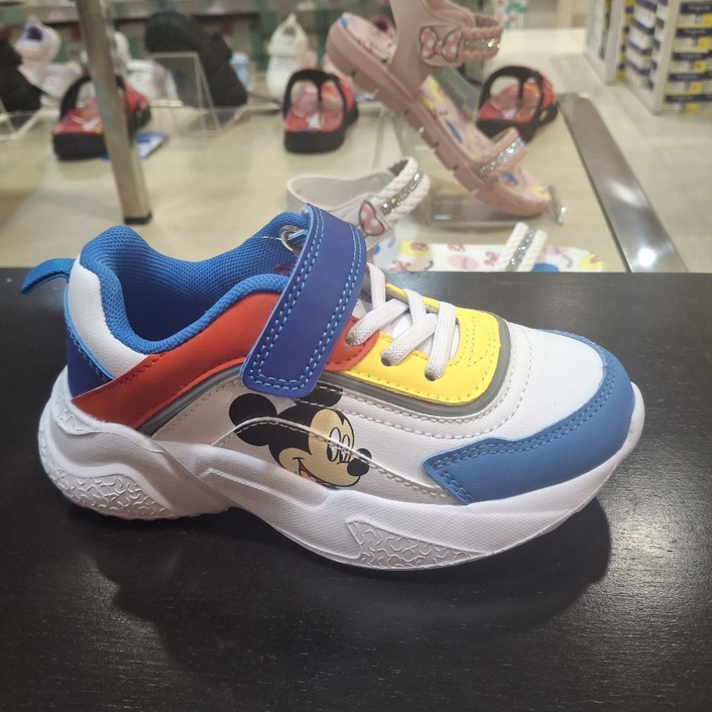 Disney by fladeo kids sepatu sneakers anak anak bisa cowok/ cewek lampu bisa nyala ringan empuk & or