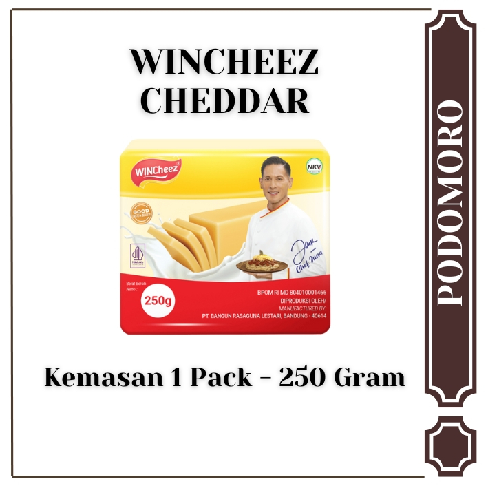 

WinCheez Cheddar Kemasan 250g
