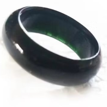 cincin ring giok blackjade aceh asli oval