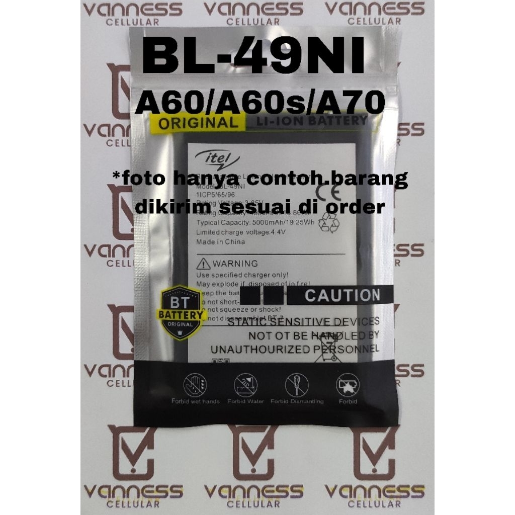 BATERAI BATTERY BL-49NI ITEL A60/A60s/A70