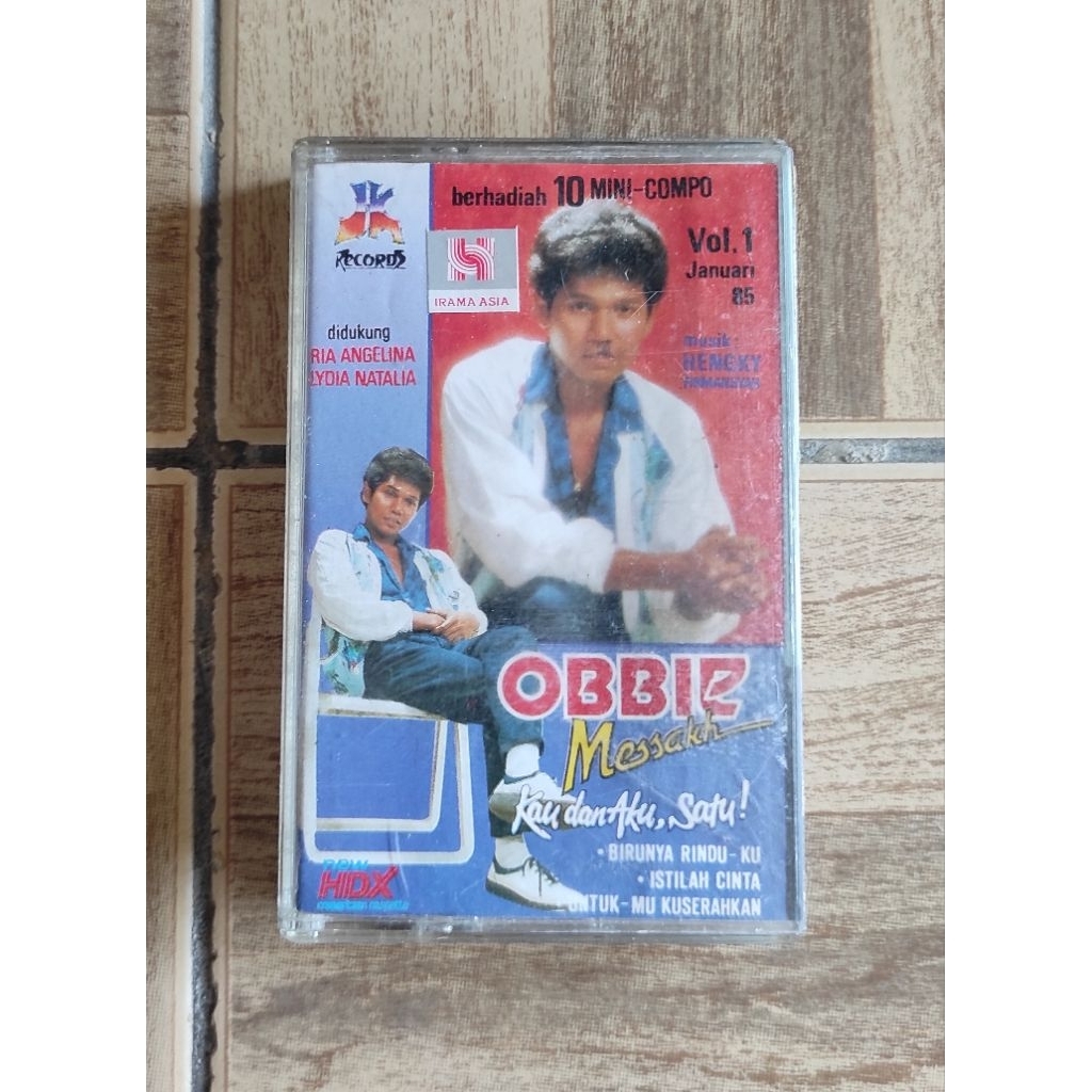 kaset pita vol.1 OBBIE MESSAKH "kau dan aku satu"