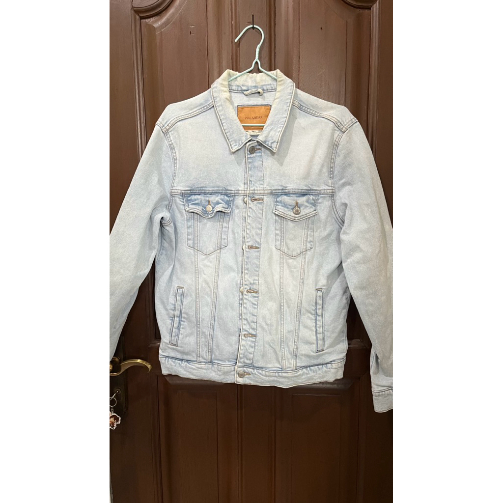 Jaket Denim Pull & Bear Original 100%