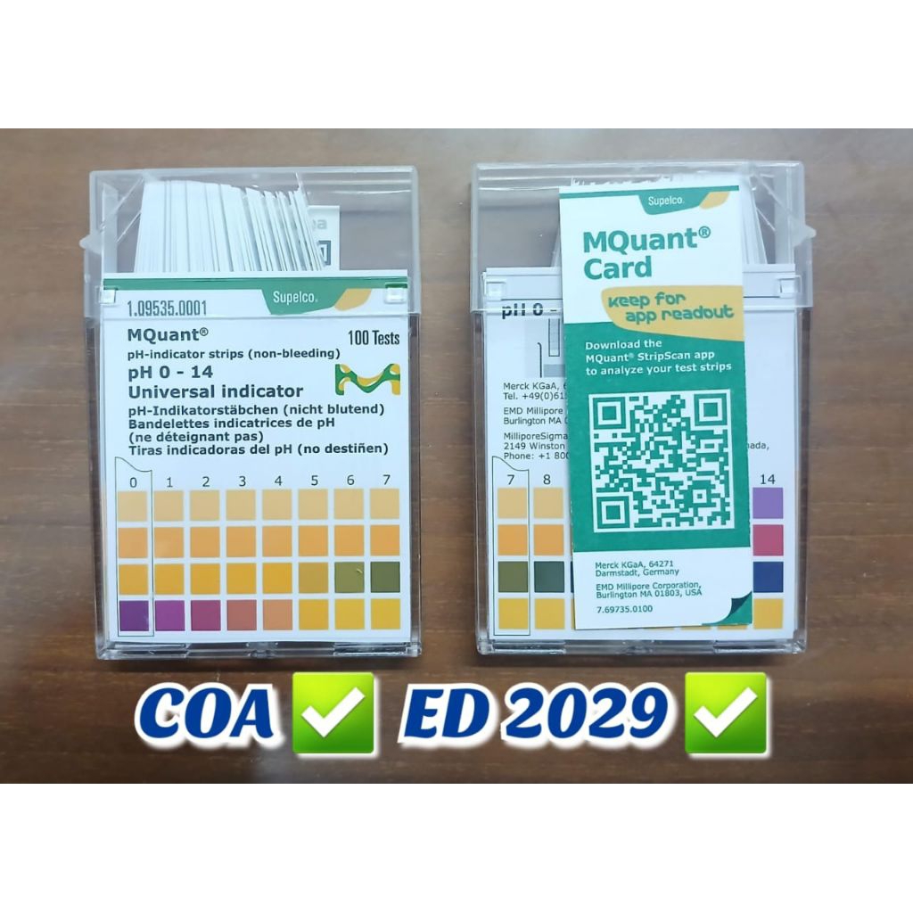 PH Paper / Kertas PH - 0-14 MERCK