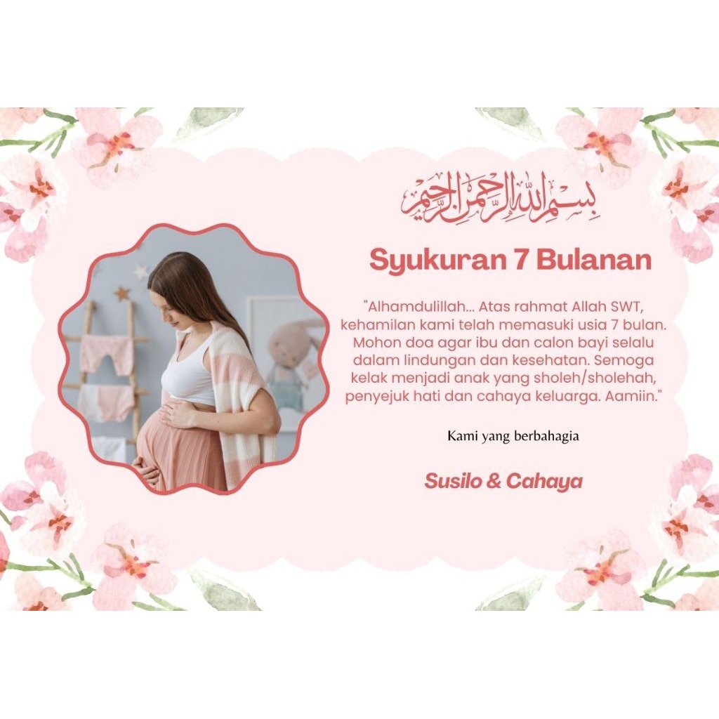 

Cetak Stiker Tasyakuran kehamilan | Tasyakuran kehamilan 4 bulanan dan 7 bulanan