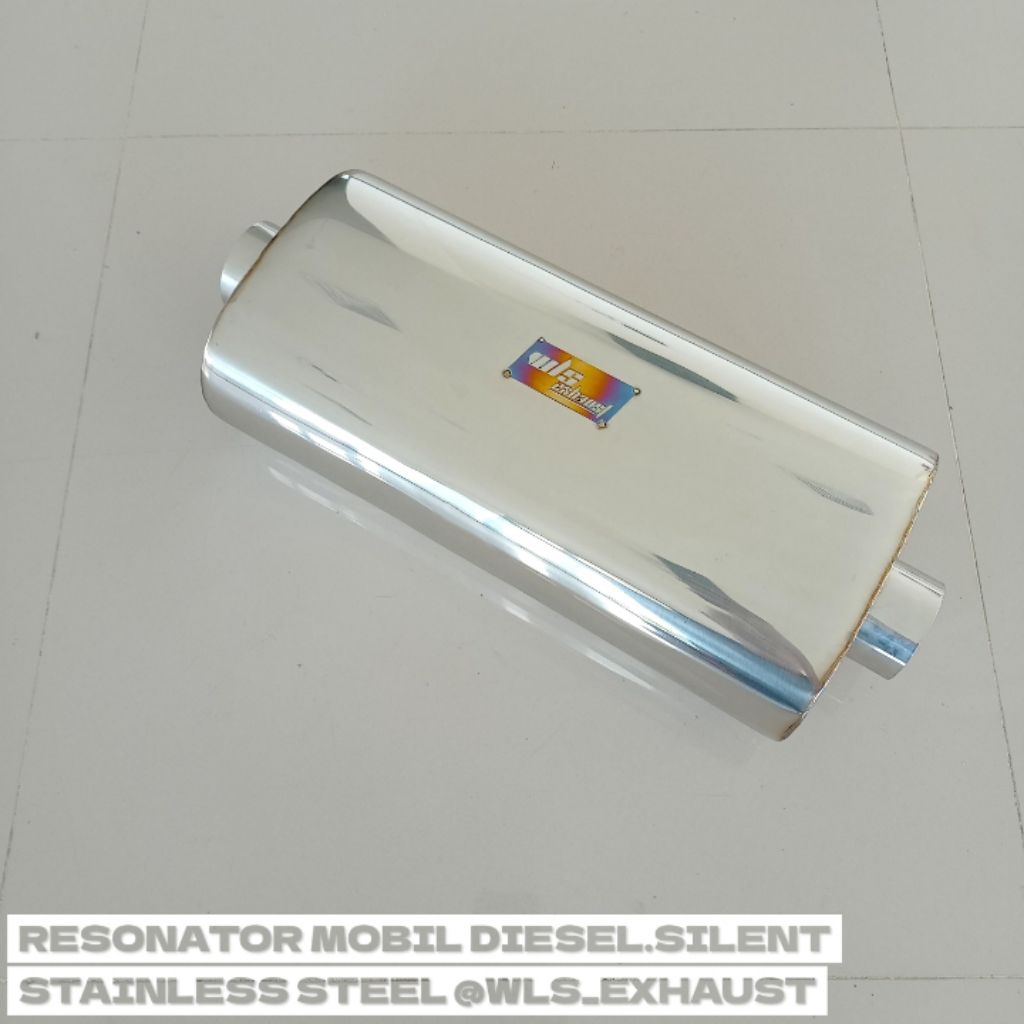 RESONATOR MOBIL DIESEL SILENT STAINLESS STEEL WLS EXHAUST