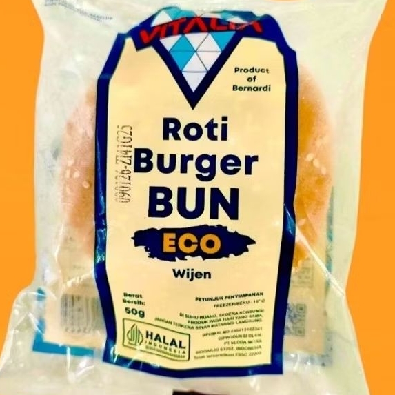 

Vitalia Roti Burger Bun Eco 50gr Frozen
