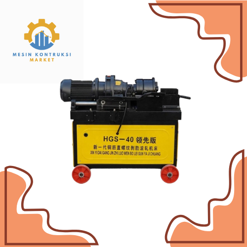 MESIN SENAI BESI PIPA / MESIN PEMBUAT DRAT SENAI BESI PIPA HGS40