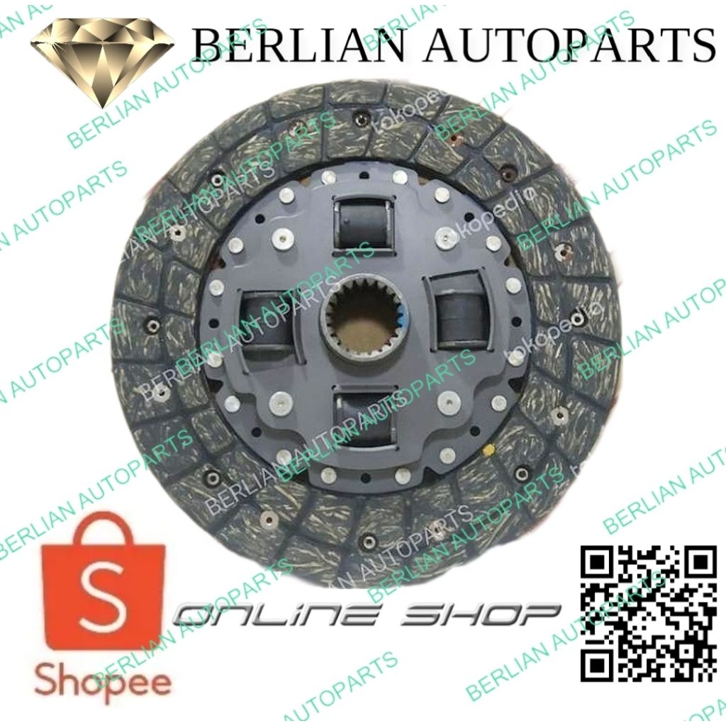 plat kopling kampas kopling clutch disc Toyota Kijang Kapsul 7K - ORIGINAL