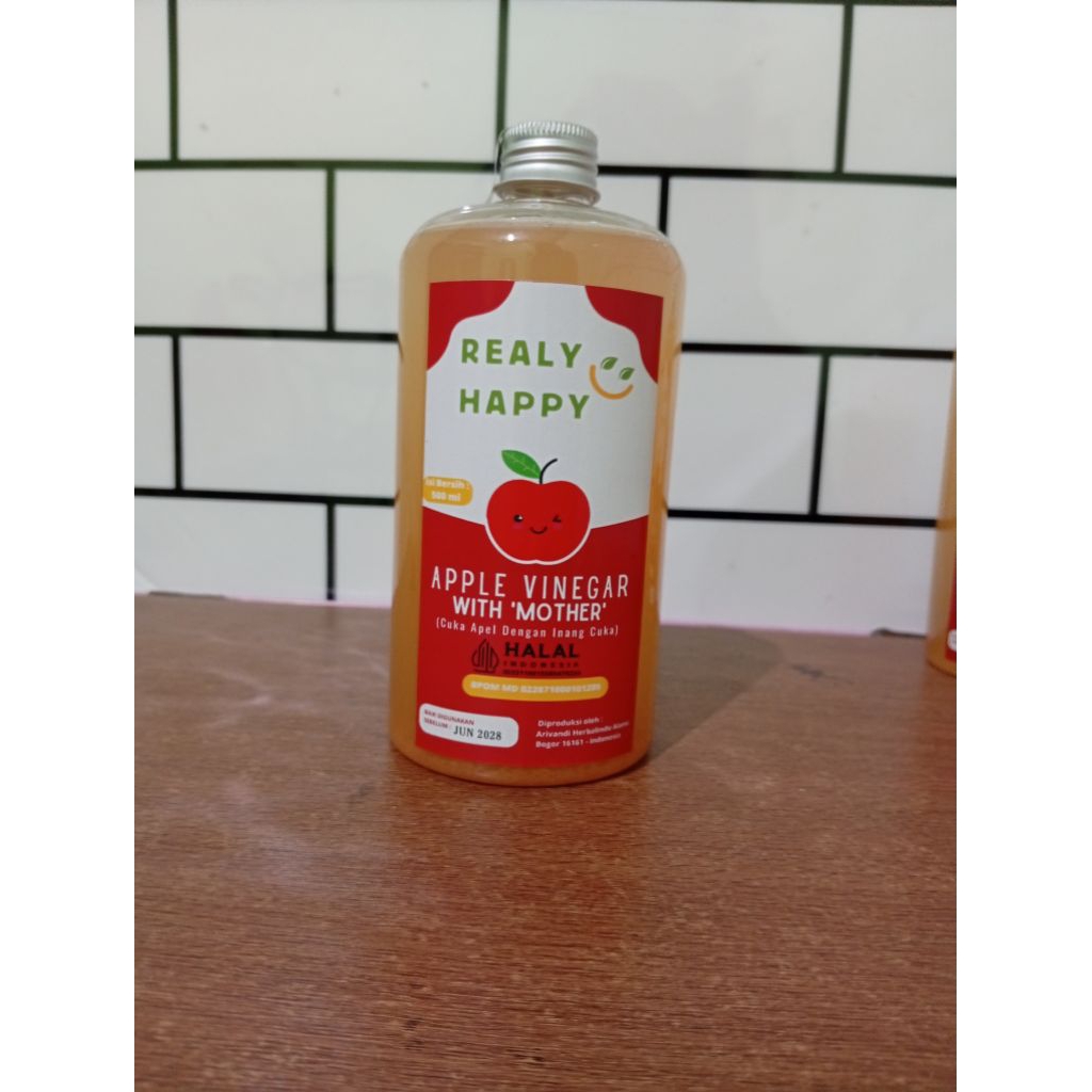 

CUKA APEL ORIGINAL 500 ml ( Apel Hijau Malang) DiJAMIN SUDAH BPOM