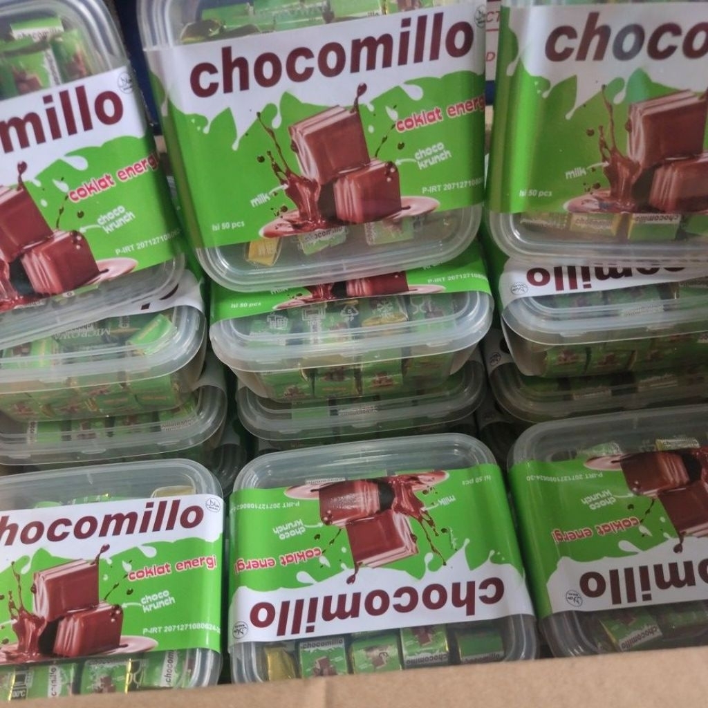 

Chocomillo✓ coklat crunch✓ isi 50pcs