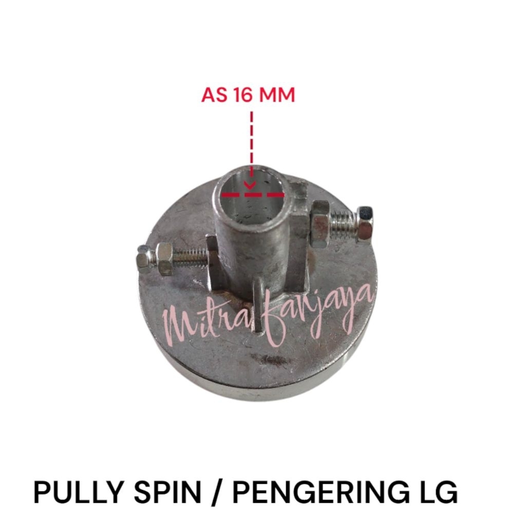 PULLY SPIN DINAMO PENGERING MESIN CUCI LG / TIANG AS DINAMO / PULLY MESIN CUCI 2 TABUNG