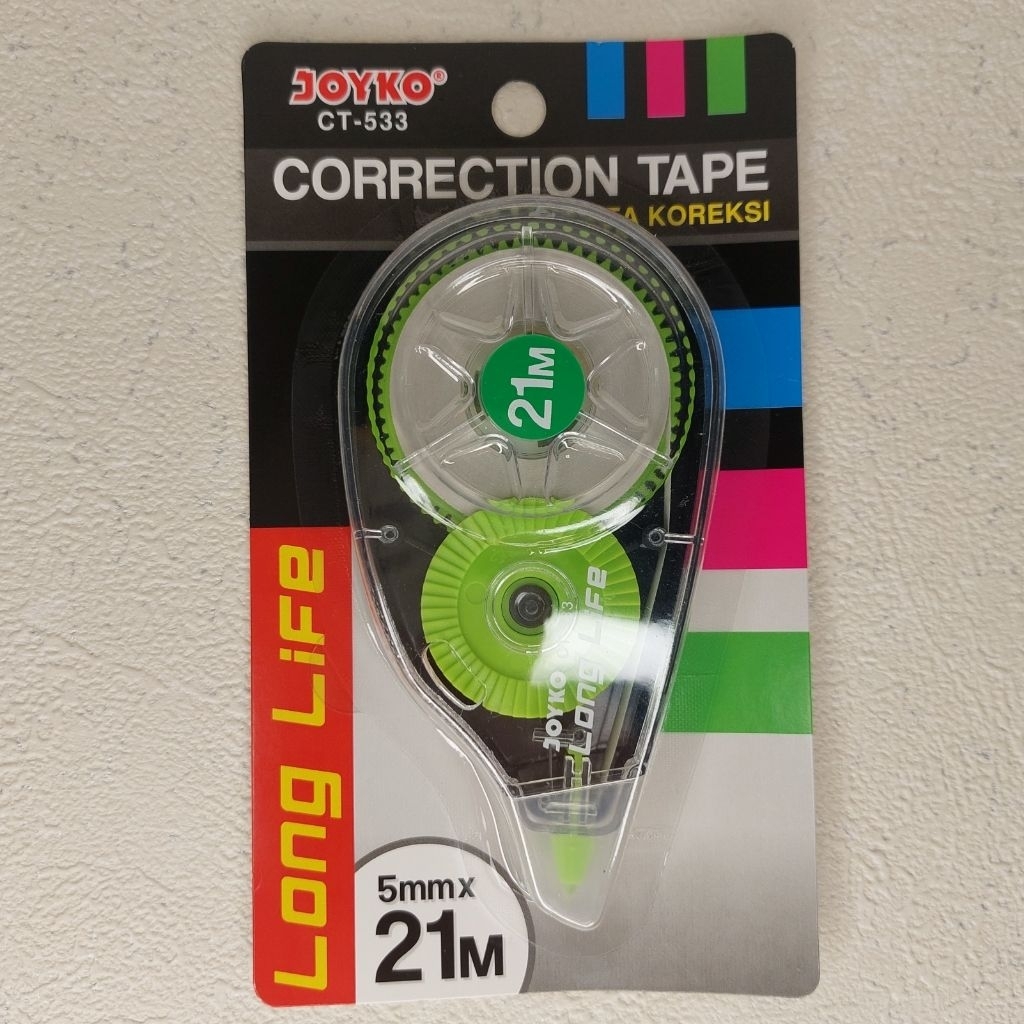 

TIPEX KERTAS 21M JOYKO CT-533/ Perdus isi 12