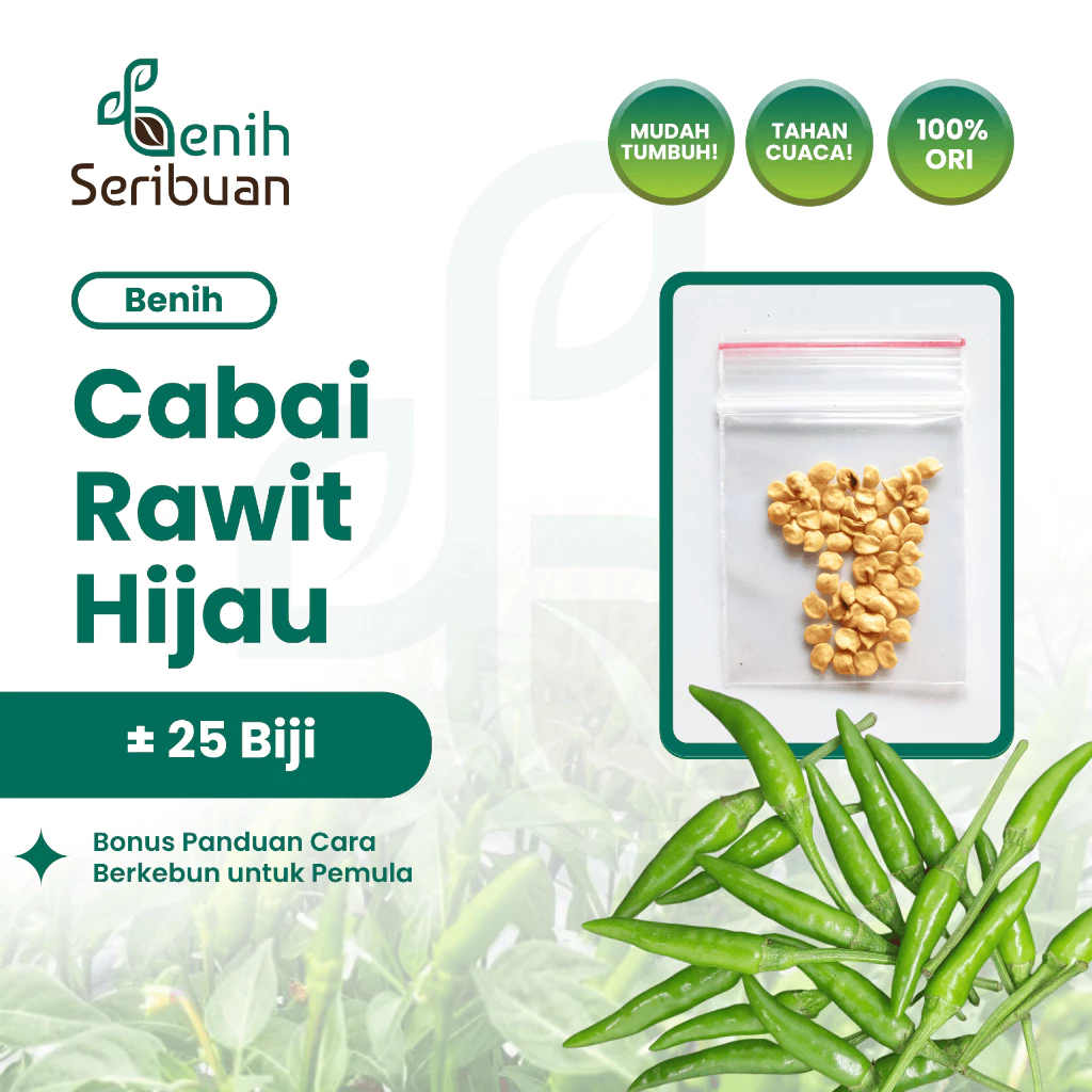 Benih Cabe Rawit Hijau Unggul