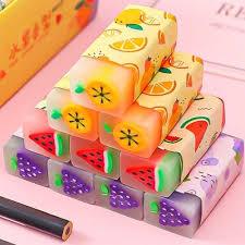 

Penghapus Pensil Bermotif/Penghapus Lucu/Penghapus Aesthetic/Fruits Eraser/Penghapus Karakter/Sweet Eraser PER PCS