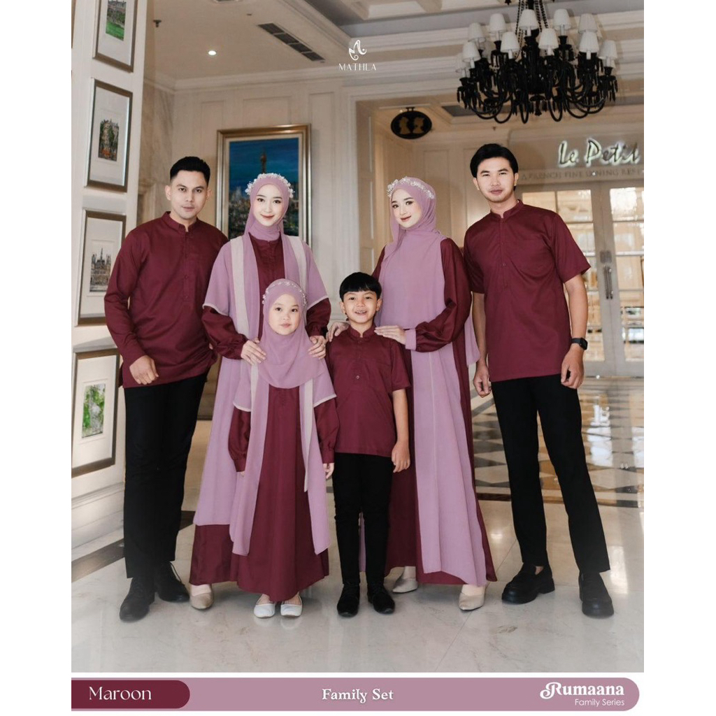 OPEN PREE ORDER sarimbit raya 2026 RUMAANA SARIMBIT 2026 by MATHLA (READY DESEMBER 2025) / HARGA DP