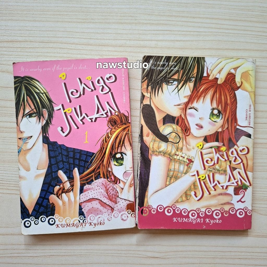PRELOVED | Komik / Manga "Ichigo Jikan" Vol. 1 dan 2