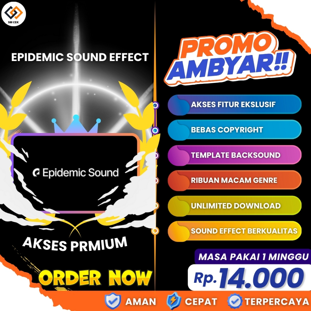 EPIDEMIC SOUND : Tersedia Ribuan Sound Effect, Voice, Backsound Berlisensi Aman