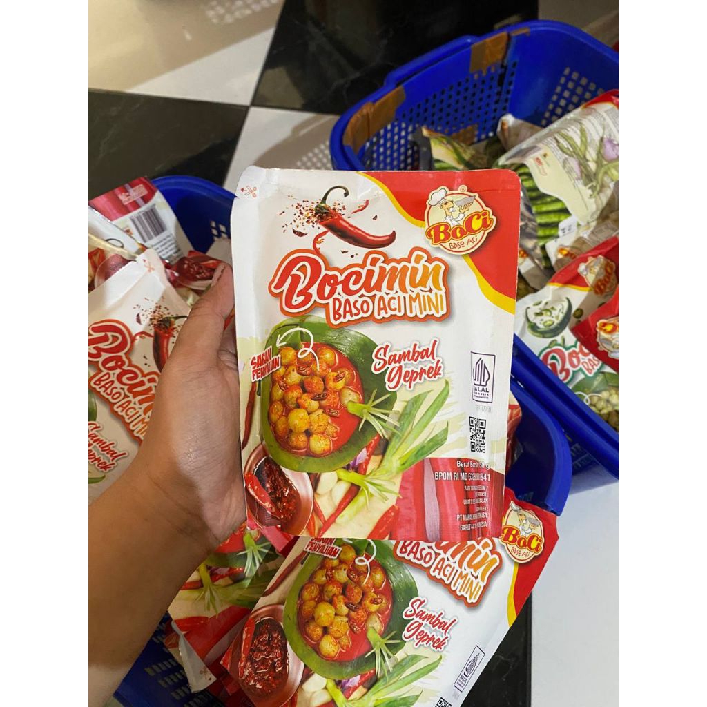 

Boci Bocimin Sambal Ijo - Sambal Geprek