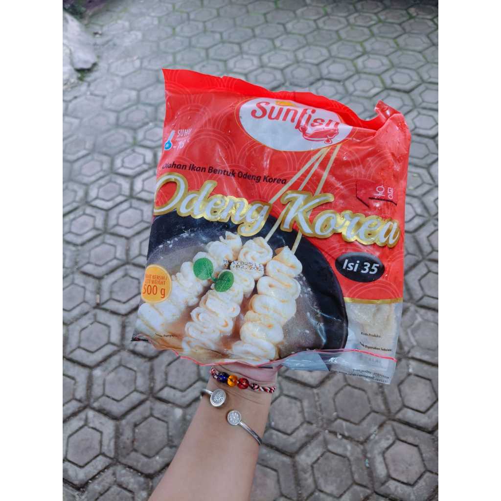 

Odeng Korea SUNFISH - Olahan Ikan Bentuk Odeng Korea - 500 gram - Isi 35 Pcs