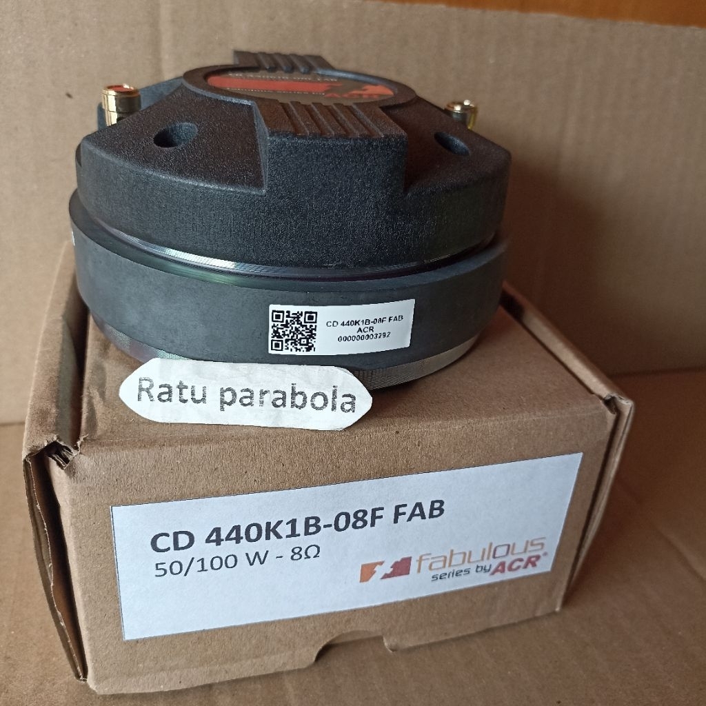 compression driver acr 440K1B 08F Fab tweeter acr fabulous original