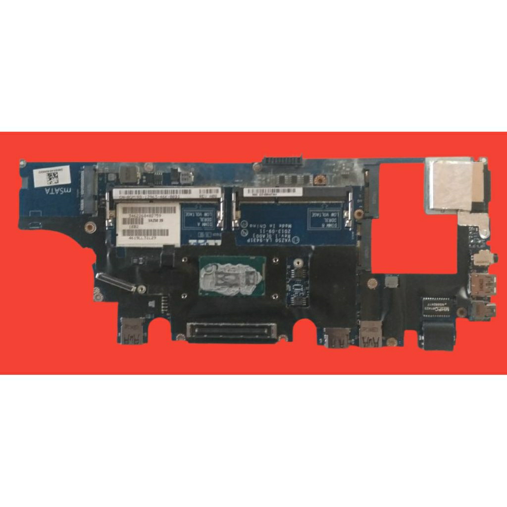 Motherboard Mainboard Laptop DELL Latitude  E7240 Mainboard Core i5-Gen4 Normal 100% Terimakasih