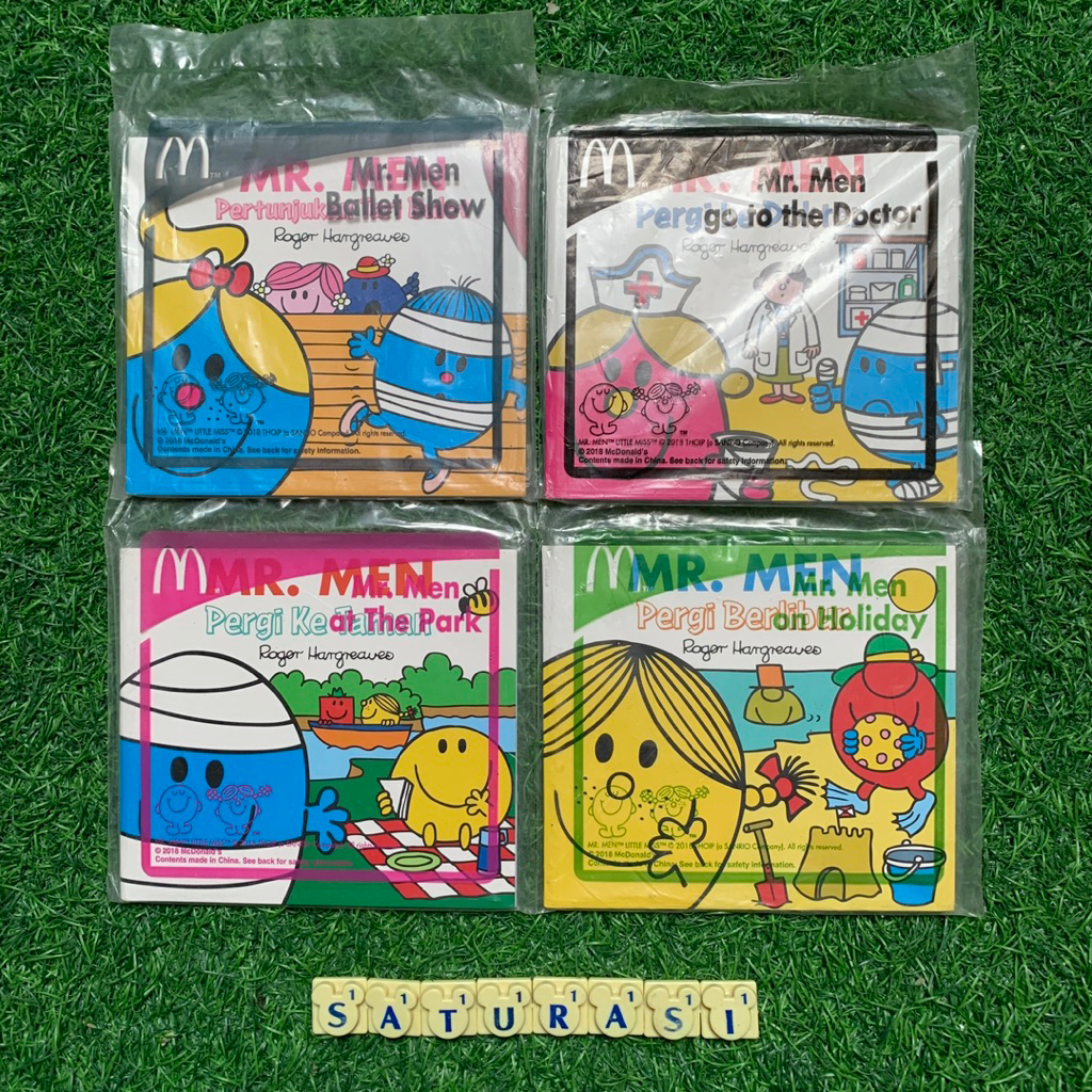 (Saturasi New) Mr. Men - Buku Cerita Anak