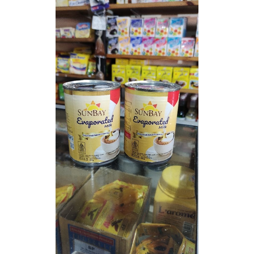 

susu Sunbay evaporasi 380g