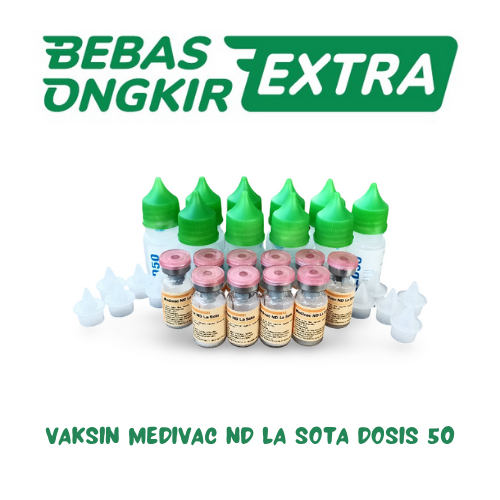 10 VAKSIN MEDIVAC ND LA SOTA - dosis 50