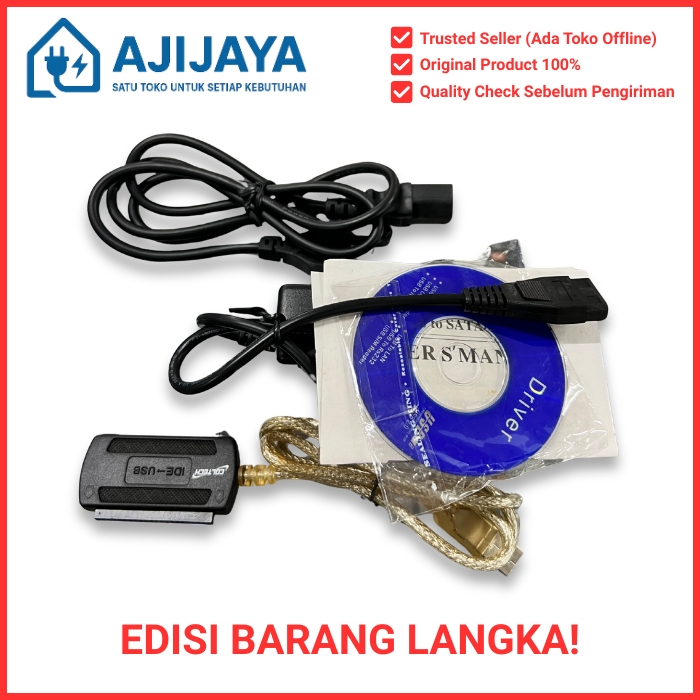 Converter USB to IDE PARAREL ATA 2.5" dan 3.5''