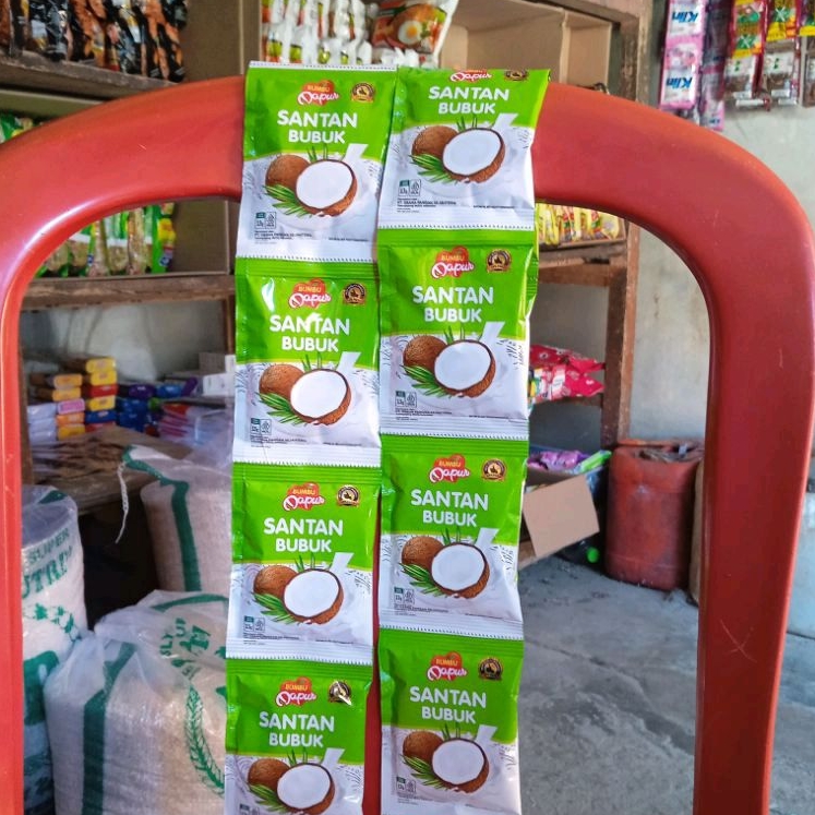 

Santan bubuk isi 10pics berat 13gram