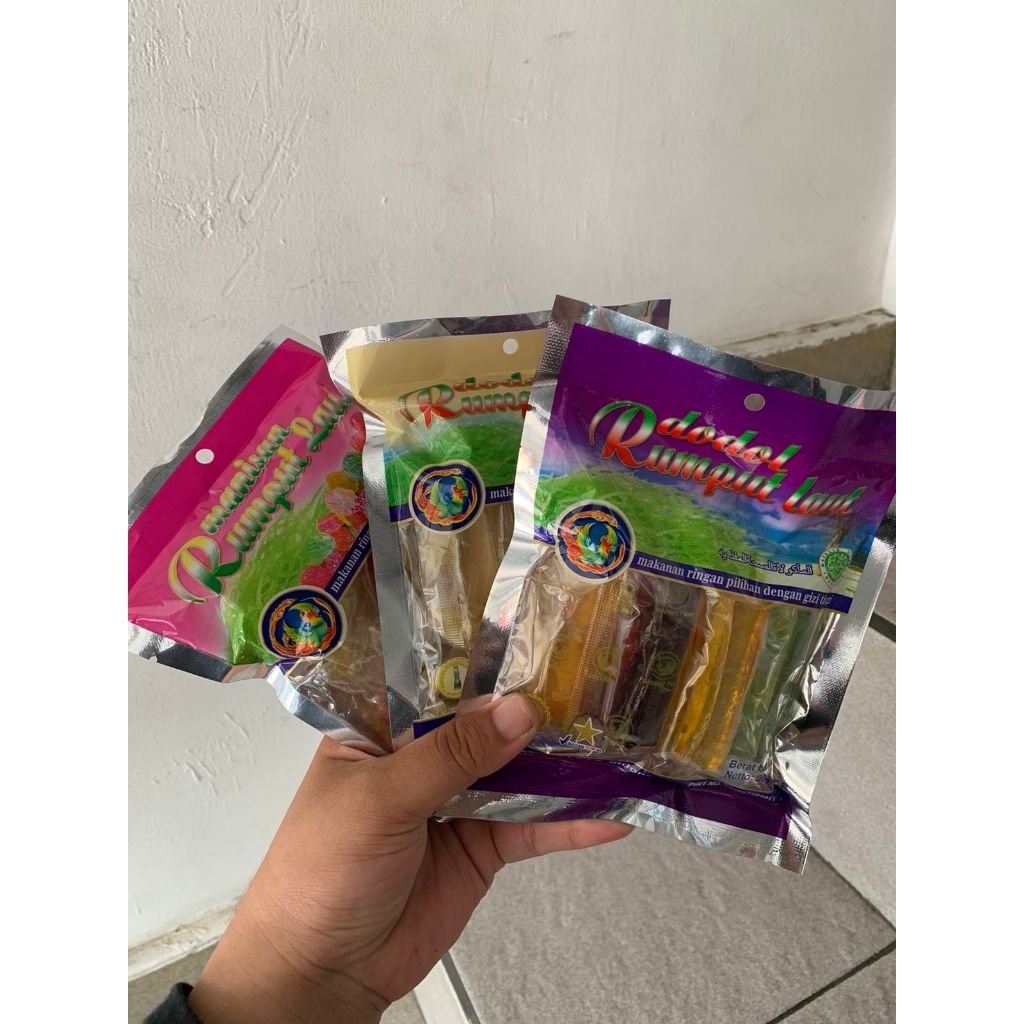 

KINJO JELYY DODOL RUMPUT LAUT (HALAL) 90 GRAM ll PACKING KARDUS + BUBBLE WRAP