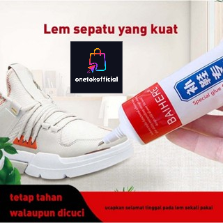 

ONETOKOOFC Lem Sepatu Baihere Perekat Super Kuat Tahan Air Anti Bau 50ML