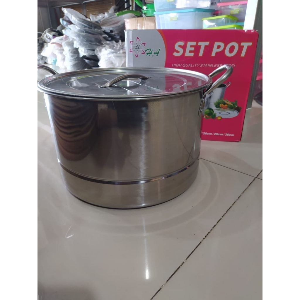 panci stockpots 4set/panci stokpot